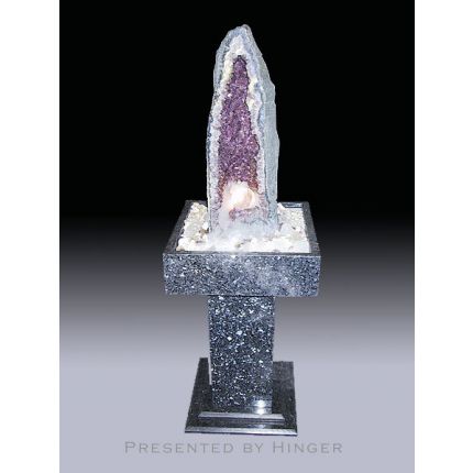 Amethyst Druse Granit Arrangement