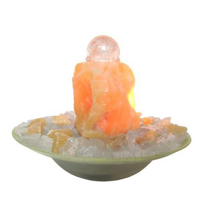 Edelstein Kugelbrunnen Gaia Orange Calcit