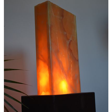 Onyx Marmor Wasserwand mit Beleuchtung