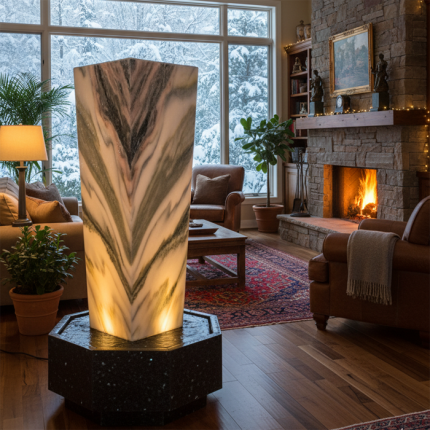 Lichtbrunnen Alpa Sölker Marmor