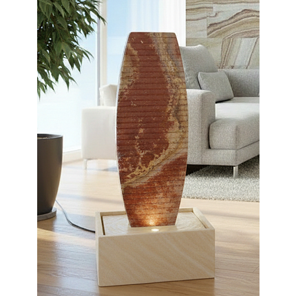 Sandstein Zimmerbrunnen Avidas LED