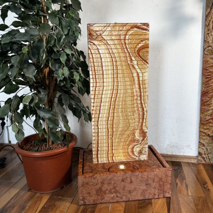 Zimmerbrunnen Wasserwand Sandstein Vienne 85