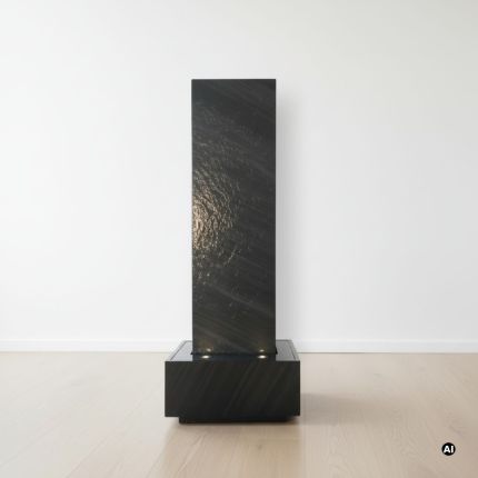 Schiefer Wasserwand Velora - Unikat, Bild 1