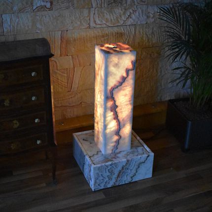 Onyx Marmor Wassersäule